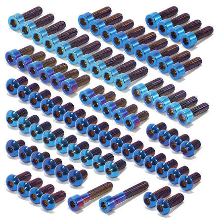 Mini Emoto full titanium bolt kit