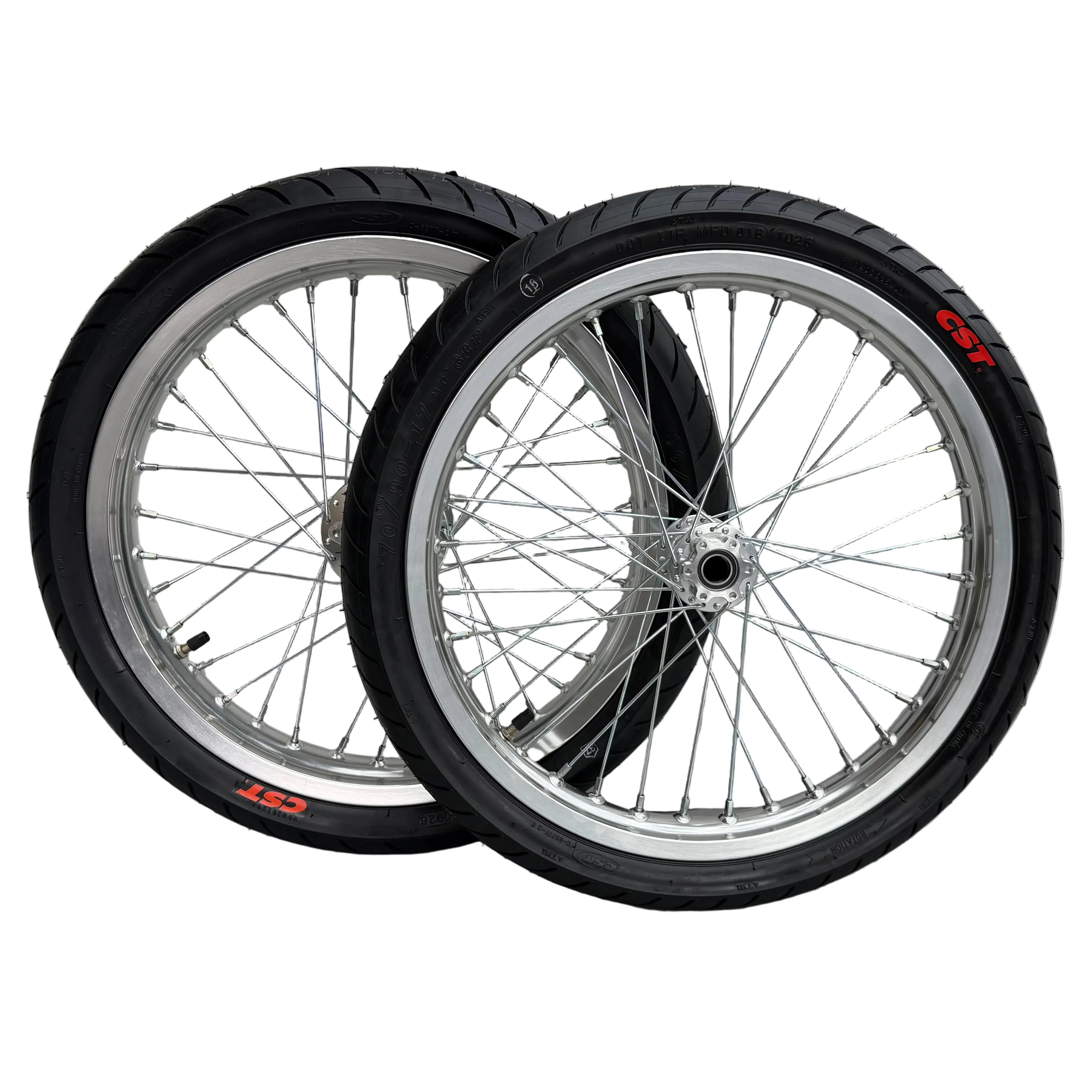 Chrome “17in” Supermotos