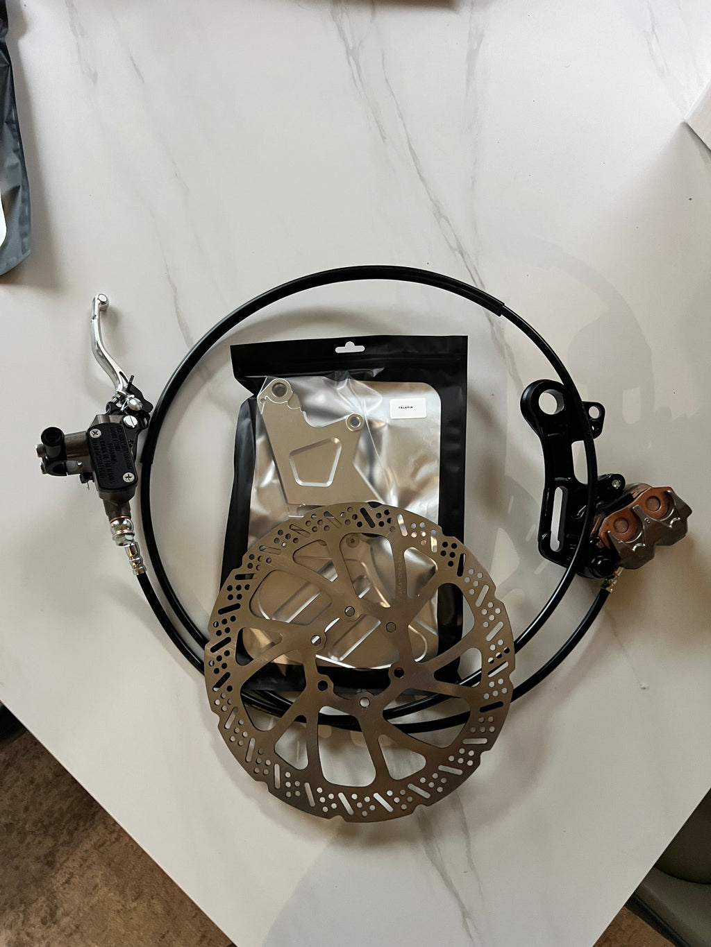 Talaria XXX/MX3/MX4 Rear Moto Brake Kit — Single Caliper